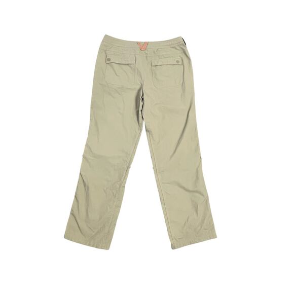 The North Face Khaki Lightweight W/ Stow Pockets Straight Leg Cargo Pants SZ 8 - Picture 2 of 5